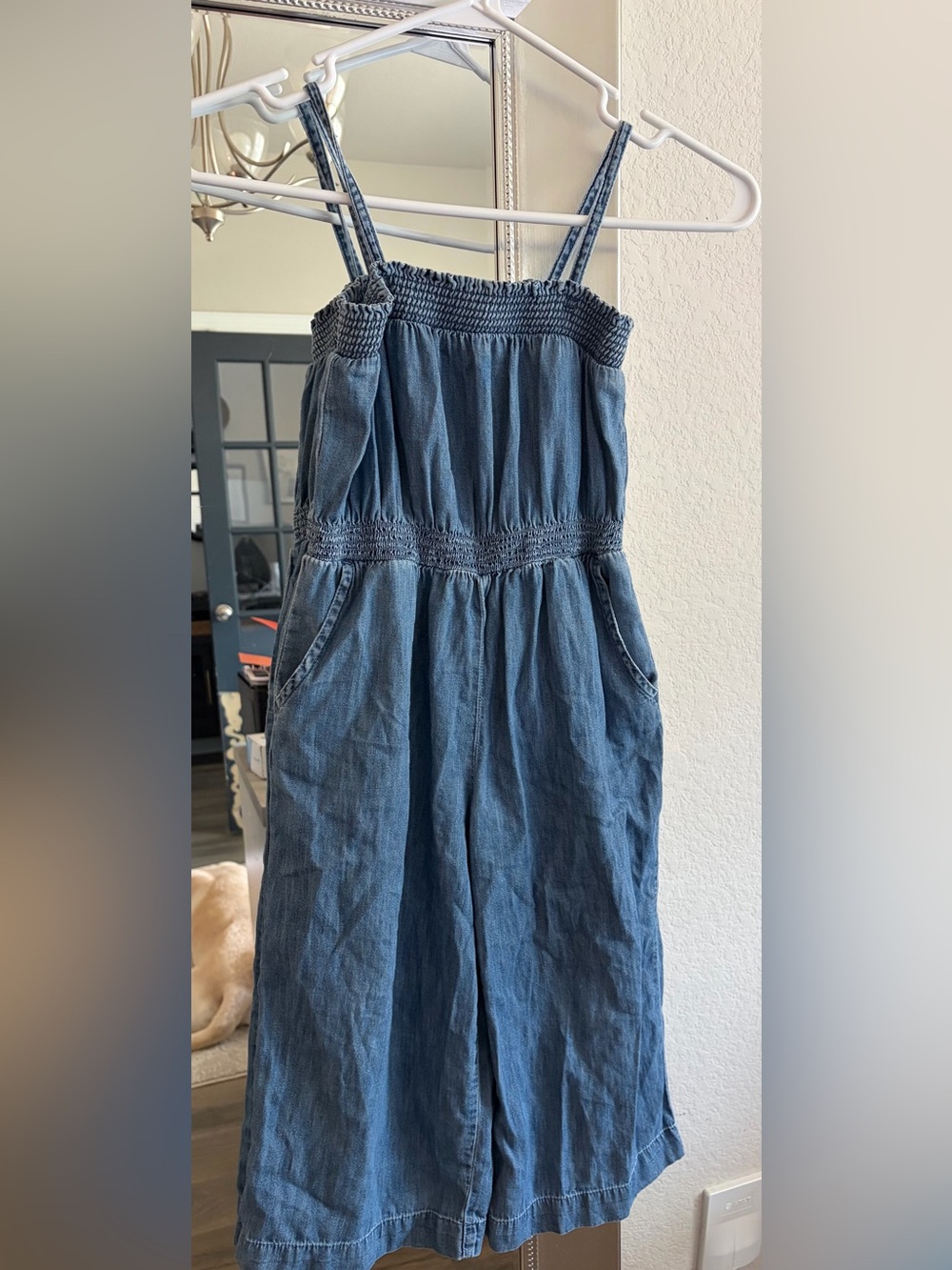 GAP Blue Denim Romper for Kids